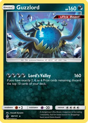 Guzzlord from SM - Forbidden Light