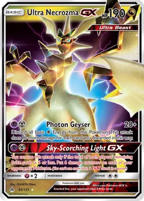 Ultra Necrozma GX from SM - Forbidden Light
