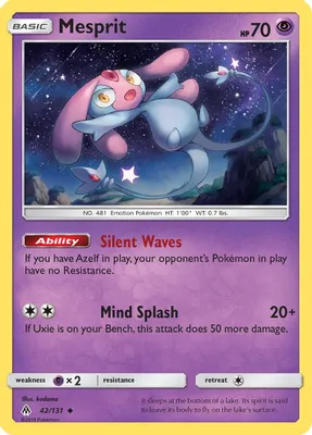 Mesprit from SM - Forbidden Light