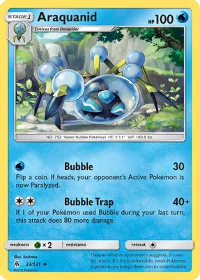 Araquanid from SM - Forbidden Light