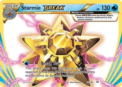 Starmie BREAK from XY - Evolutions