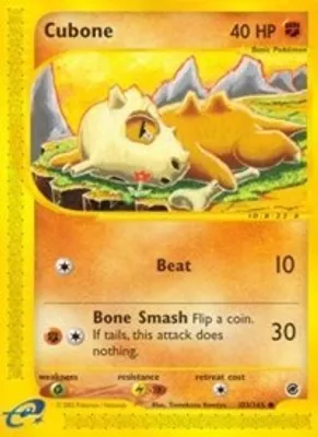 Cubone from Expedition