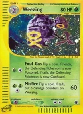 Weezing (32) from Expedition