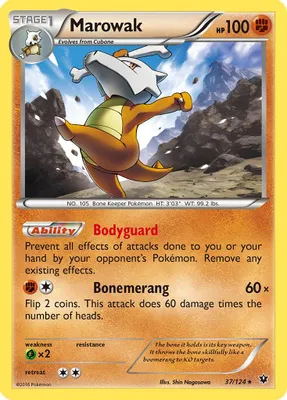 Marowak from XY - Fates Collide