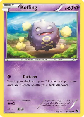 Koffing from XY - Fates Collide