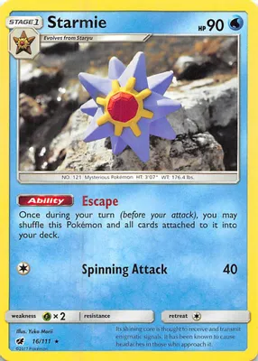 Starmie from SM - Crimson Invasion