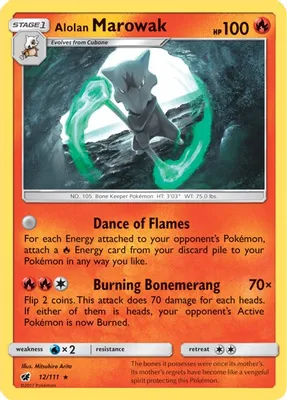 Alolan Marowak from SM - Crimson Invasion