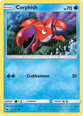 Corphish from SM - Crimson Invasion