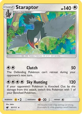 Staraptor from SM - Crimson Invasion