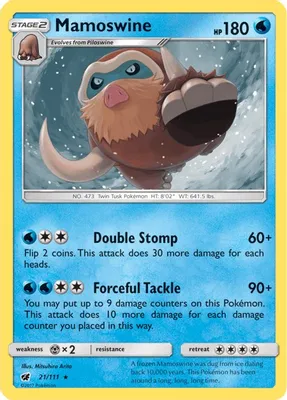 Mamoswine from SM - Crimson Invasion