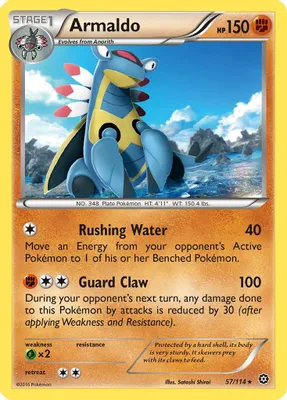 Armaldo from XY - Steam Siege