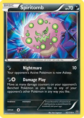 Spiritomb from XY - Steam Siege