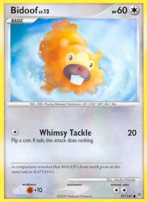 Bidoof from Supreme Victors