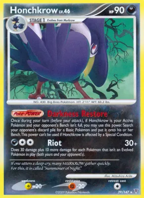 Honchkrow from Supreme Victors