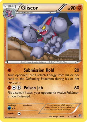 Gliscor from XY - Phantom Forces
