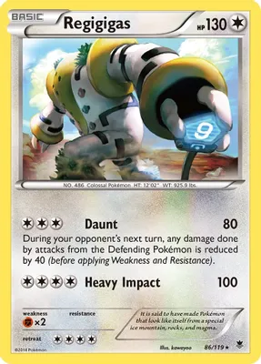 Regigigas from XY - Phantom Forces