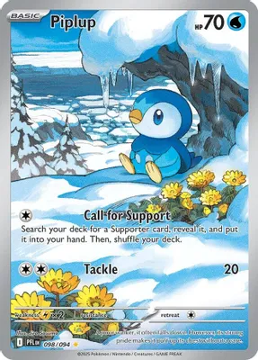 Piplup - 098/094 from ME02: Phantasmal Flames