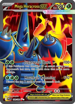 Mega Heracross ex - 108/094 from ME02: Phantasmal Flames