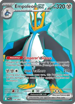Empoleon ex - 114/094 from ME02: Phantasmal Flames
