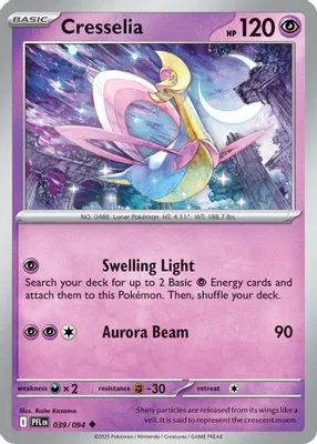 Cresselia from ME02: Phantasmal Flames