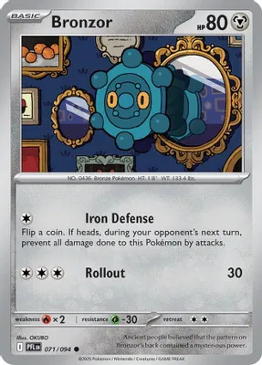 Bronzor from ME02: Phantasmal Flames