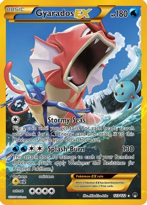 Gyarados EX (Secret) from XY - BREAKpoint