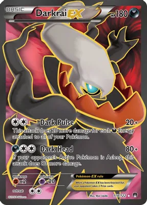 Darkrai EX (Full Art) from XY - BREAKpoint