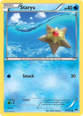Staryu from XY - BREAKpoint