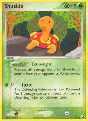 Shuckle from EX Unseen Forces