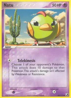 Natu from EX Unseen Forces