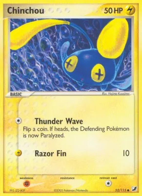 Chinchou from EX Unseen Forces