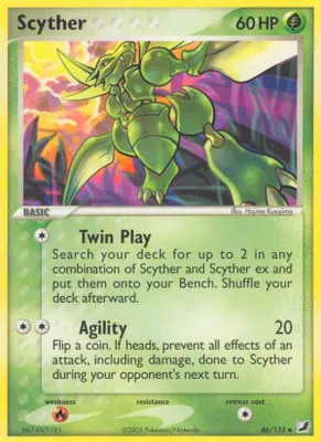 Scyther from EX Unseen Forces