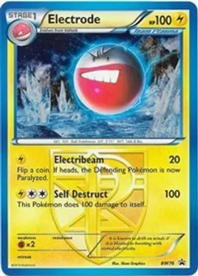 Electrode (Team Plasma) - BW76 from Black and White Promos