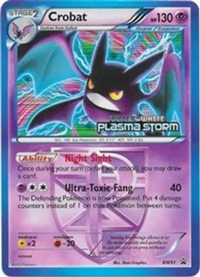 Crobat - BW51 (Team Plasma) (Prerelease) from Black and White Promos