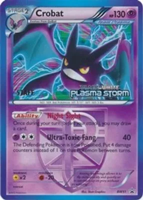 Crobat - BW51 (Team Plasma) (Prerelease) [Staff] from Black and White Promos