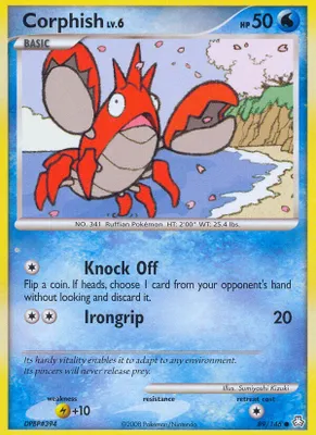 Corphish from Legends Awakened