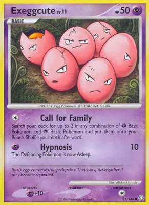 Exeggcute from Legends Awakened