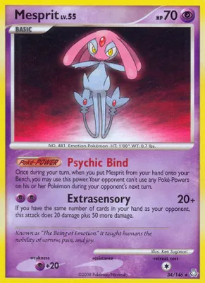 Mesprit from Legends Awakened