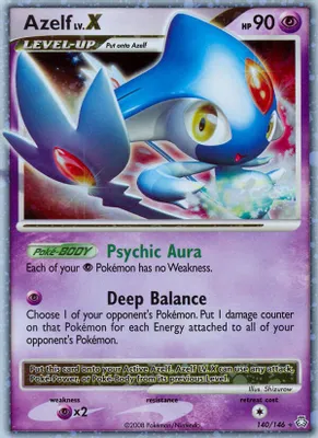 Azelf LV.X from Legends Awakened