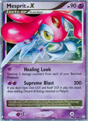 Mesprit LV.X from Legends Awakened