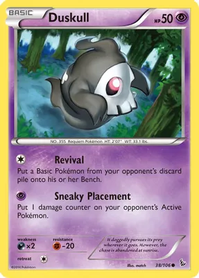 Duskull from XY - Flashfire
