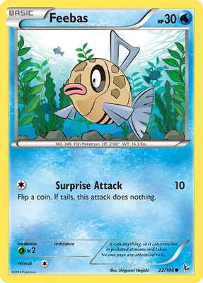 Feebas from XY - Flashfire