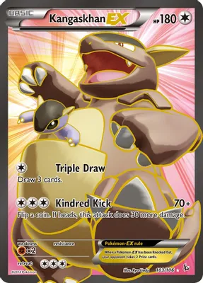 Kangaskhan EX (103 Full Art) from XY - Flashfire
