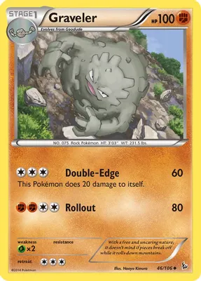 Graveler from XY - Flashfire