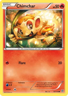 Chimchar from Plasma Storm