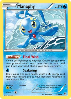 Manaphy from Plasma Storm