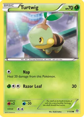 Turtwig from Plasma Storm