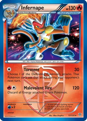 Infernape (Team Plasma) from Plasma Storm