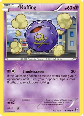 Koffing (57) from Plasma Storm