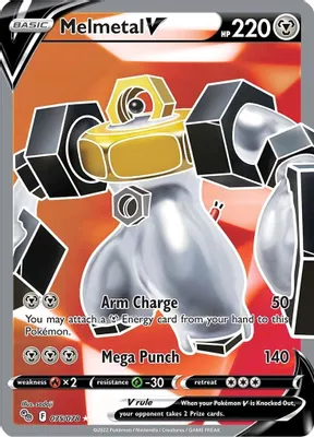 Melmetal V (Full Art) from Pokemon GO
